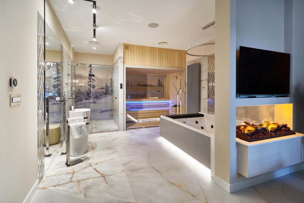 Pietryna Apartments Luxury - Sauna , Jacuzzi , Bezposrednio Przy Ul Piotrkowskiej Łódź Exterior foto